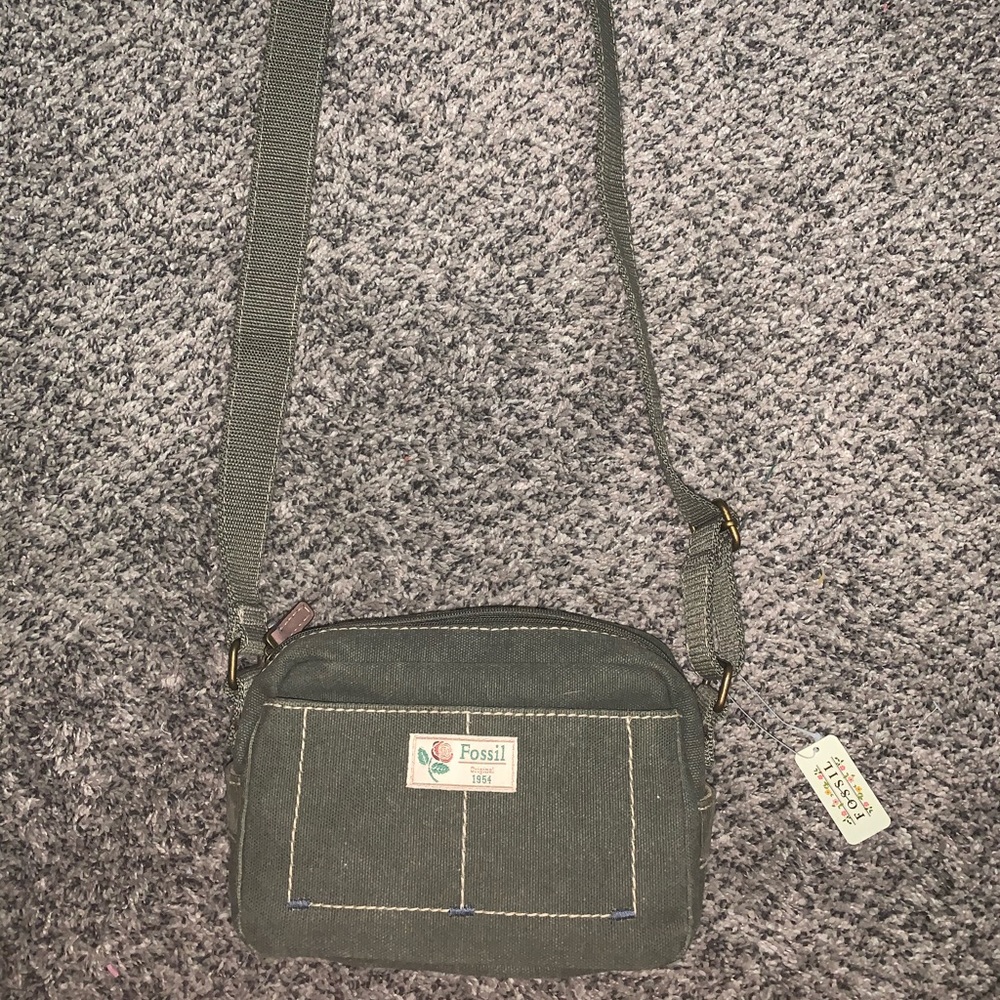 Brand new army green crossbody bag